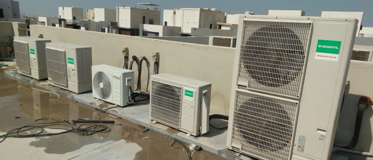 Industrial AC repair service in UAE for commercial and industrial HVAC systems